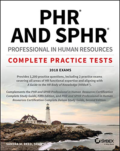 PHR and SPHR Professional in Human Resources Certification Complete Practice Tes [Paperback]