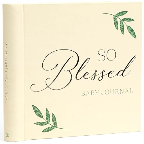 So Blessed Baby Journal: A Christian Baby Memory Book and Keepsake for Baby's Fi [Hardcover]