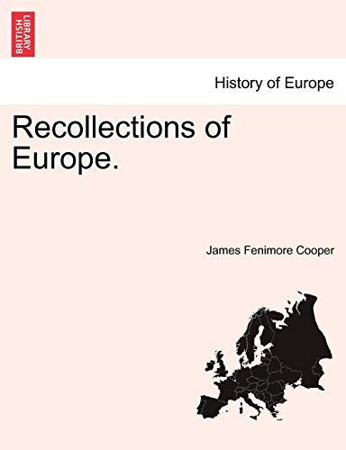 Recollections Of Europe. [Paperback]