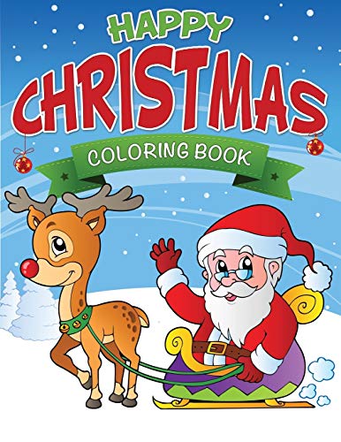 Happy Christmas Coloring Book [Paperback]