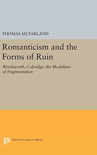 Romanticism and the Forms of Ruin Wordsorth, Coleridge, the Modalities of Frag [Hardcover]