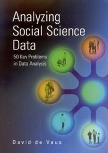 Analyzing Social Science Data 50 Key Problems in Data Analysis [Paperback]