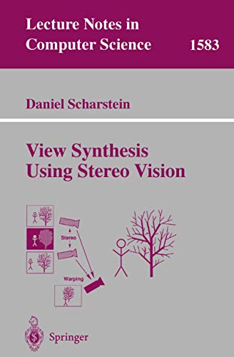 View Synthesis Using Stereo Vision [Paperback]