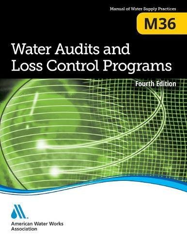 Water Audits And Loss Control Programs(m36) Aa Manual Of Practice [Paperback]