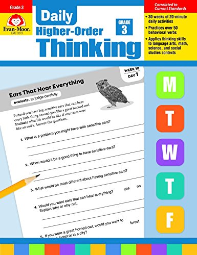 Daily Higher-Order Thinking, Grade 3 [Paperba