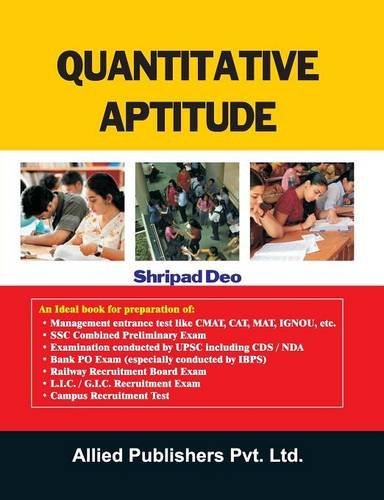 Quantitative Aptitude [Paperback]