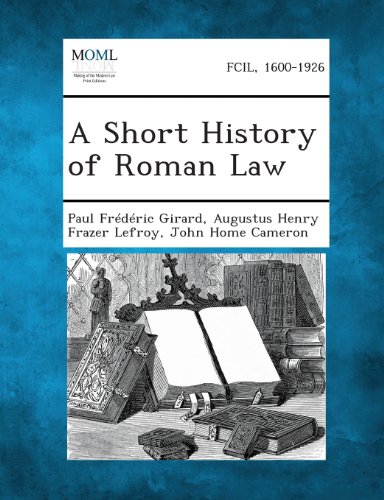 Short History of Roman La [Paperback]