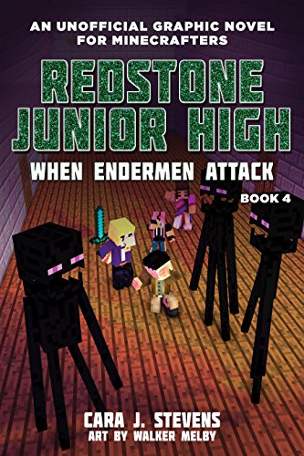 When Endermen Attack: Redstone Junior High #4 [Paperback]