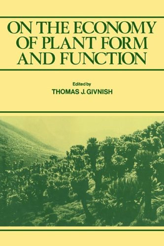 On the Economy of Plant Form and Function Proceedings of the Sixth Maria Moors  [Paperback]