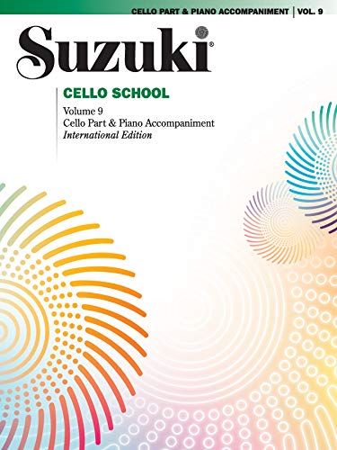 Suzuki Cello School, Vol 9: Cello Part (includes Piano Acc.) [Paperback]