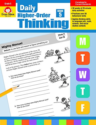 Daily Higher-Order Thinking, Grade 5 [Paperba