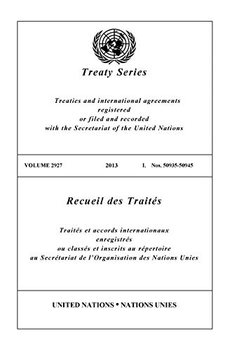 Treaty Series 2927 [Paperback]