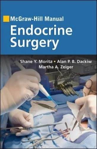 McGra-Hill Manual Endocrine Surgery [Paperback]