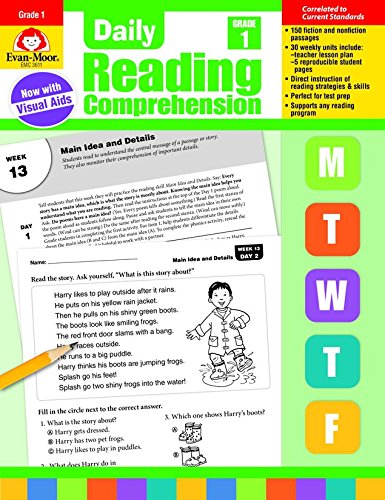 Daily Reading Comprehension, Grade 1 [Paperba