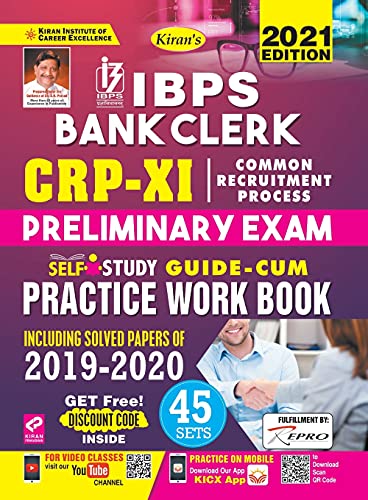 Ibps Bank Clerk Ce-Ix Prelim-Pb-E-2021 Repair Old 3056