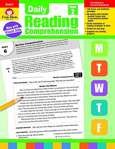 Daily Reading Comprehension, Grade 2 [Paperback]