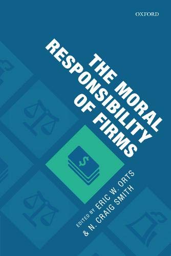 The Moral Responsibility of Firms [Paperback]