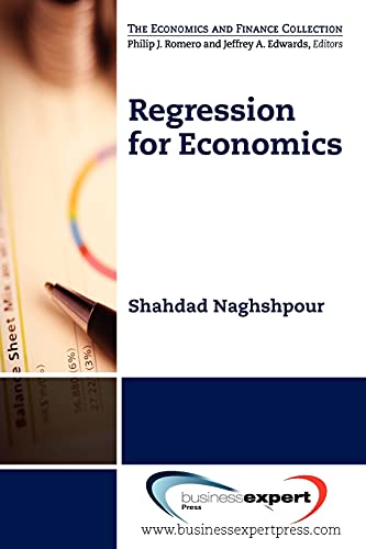 Regression For Economics (economics And Finance Collection) [Paperback]