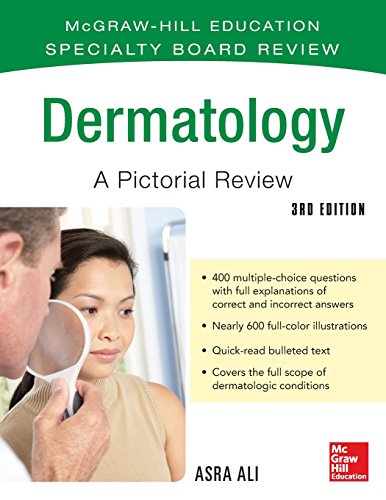 McGra-Hill Specialty Board Revie Dermatology A Pictorial Revie 3/E [Paperback]