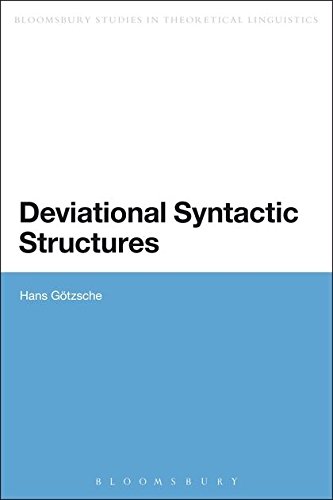 Deviational Syntactic Structures [Hardcover]