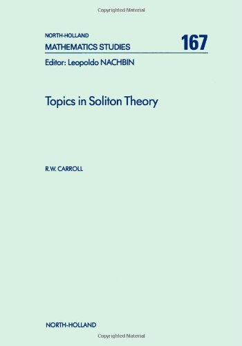 Topics in Soliton Theory [Hardcover]