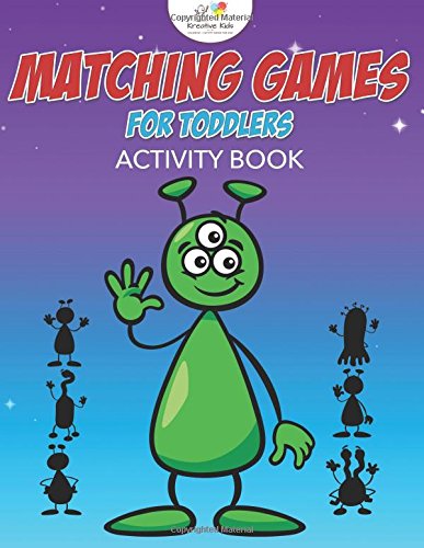 Matching Games for Toddlers Activity Book [Paperback]