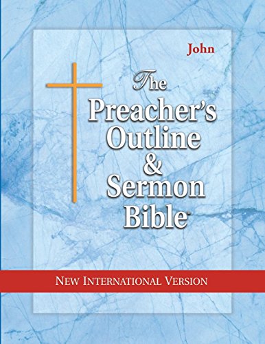 Preacher's Outline and Sermon Bible, NT, NIV Vol. 5  John [Paperback]