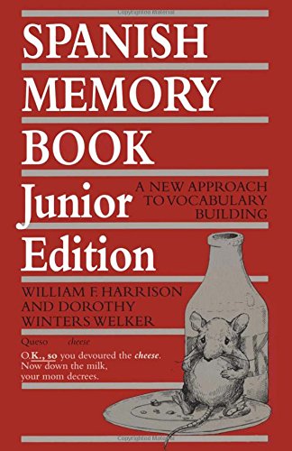 Spanish Memory Book A New Approach To Vocabulary Building, Junior Edition [Paperback]