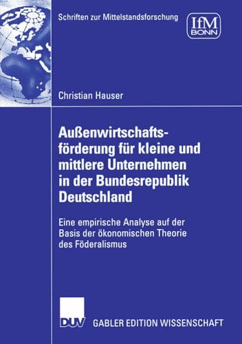 Auenwirtschaftsfrderung fr kleine und mittlere Unternehmen in der Bundesrepub [Paperback]