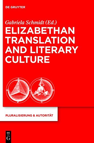 Elizabethan Translation and Literary Culture [Other merchandise]