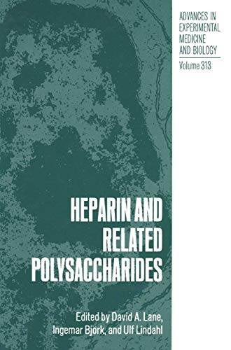 Heparin and Related Polysaccharides [Hardcover]