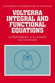 Volterra Integral and Functional Equations [Hardcover]