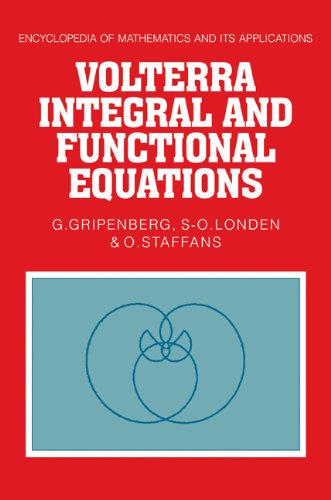 Volterra Integral and Functional Equations [Paperback]