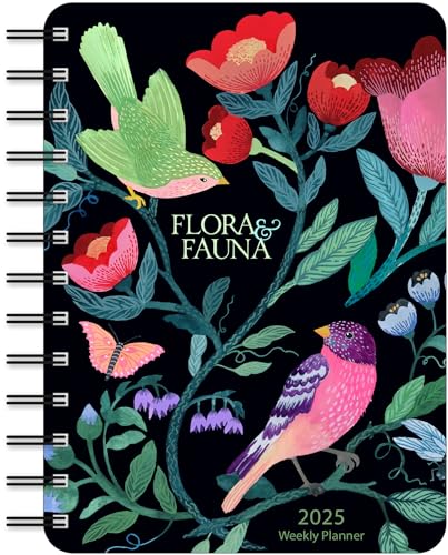 Flora & Fauna by Malin Gyllensvaan 2025 Weekly Planner Calendar [Calendar]