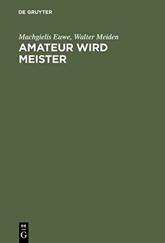 Amateur Wird Meister [Hardcover]