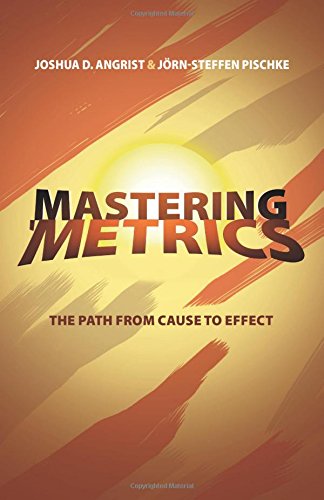 Mastering }}}Metrics The Path from Cause to Effect [Paperback]