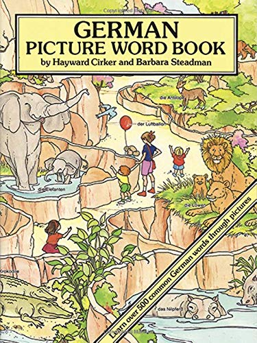 German Picture Word Book [Paperback]