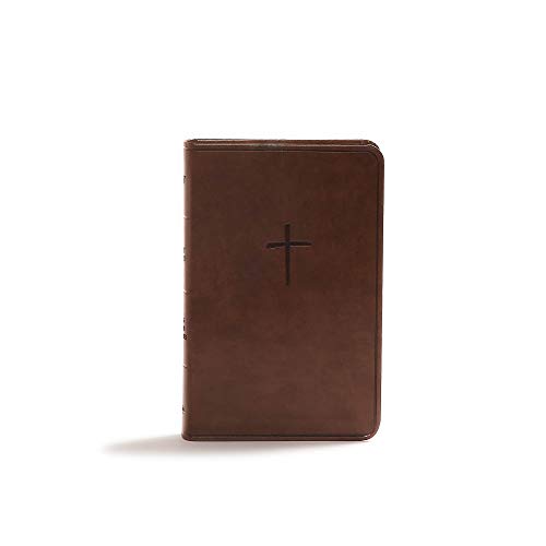 KJV Compact Bible, Brown LeatherTouch, Value Edition [Unknown]