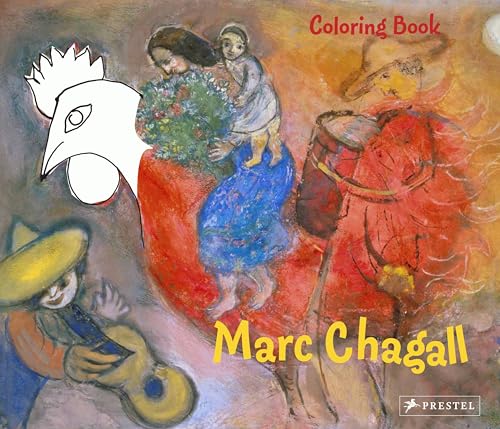 Coloring Book Chagall [Paperback]