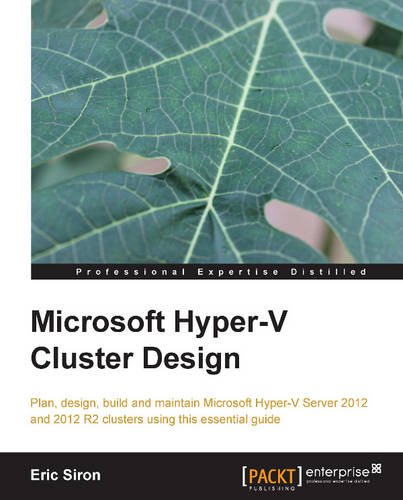 Microsoft Hyper-V Cluster Design [Paperback]