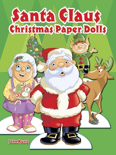 Santa Claus Christmas Paper Dolls [Paperback]