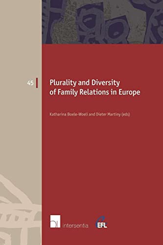 Plurality and Diversity of Family Relations in Europe [Paperback]