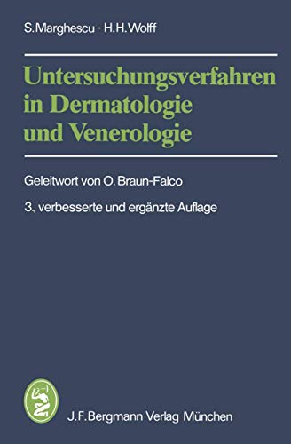 Untersuchungsverfahren in Dermatologie und Venerologie [Paperback]