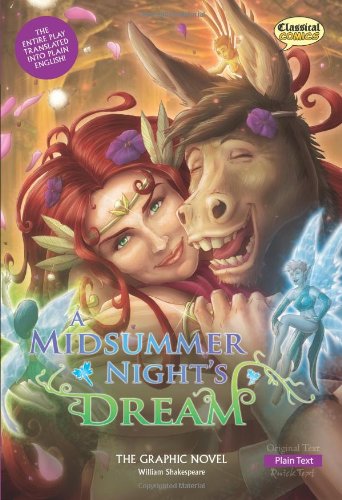 A Midsummer Night's Dream The Graphic Novel: Plain Text [Paperback]