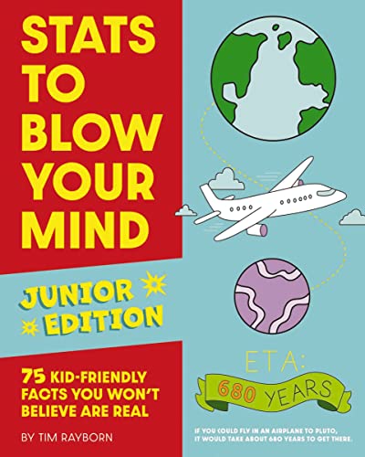 Stats to Blow Your Mind, Junior Edition: 75 Kid-Friendly Facts You Won't Bel [Paperback]