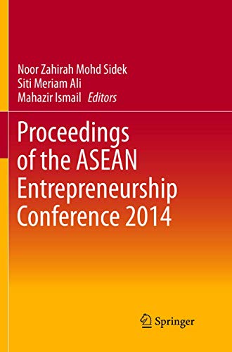 Proceedings of the ASEAN Entrepreneurship Conference 2014 [Paperback]