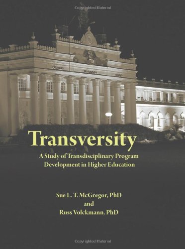 Transversity Transdisciplinary Approaches In Higher Education [Paperback]