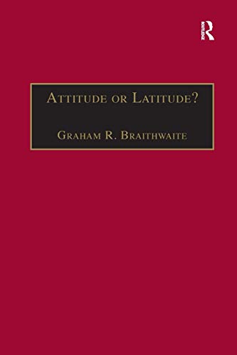 Attitude or Latitude Australian Aviation Safety [Paperback]