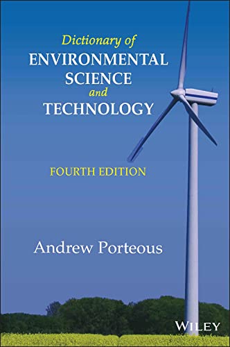 Dictionary of Environmental Science and Technology [Paperback]