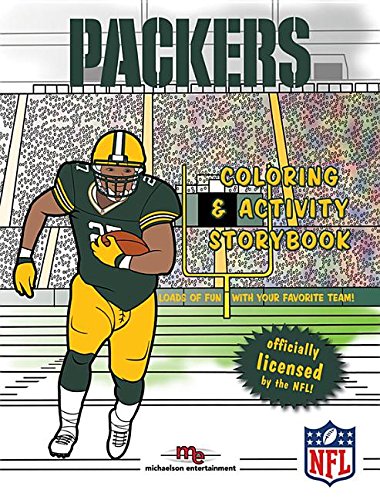 Green Bay Packers Coloring & Activity Storybook [Paperback]